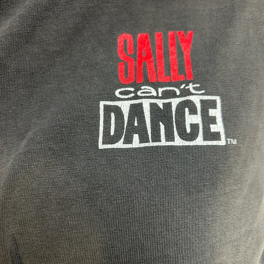 Vintage 90’s Sally cant dance skate surf  streetwear punk‎ gray XL shirt Rare